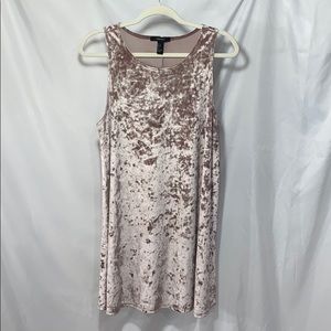 Forever21 Crushed Velvet Flare Dress